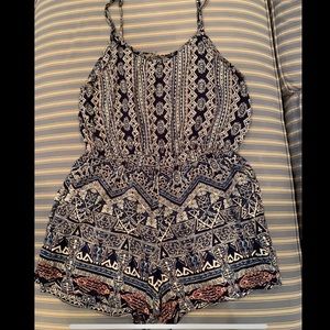 Women’s cross back detail romper